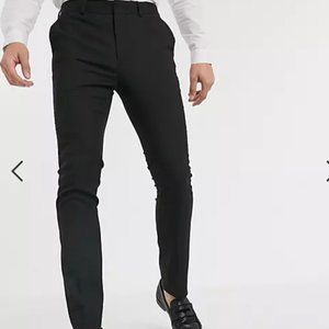 COPY - New Look skinny smart pants in black